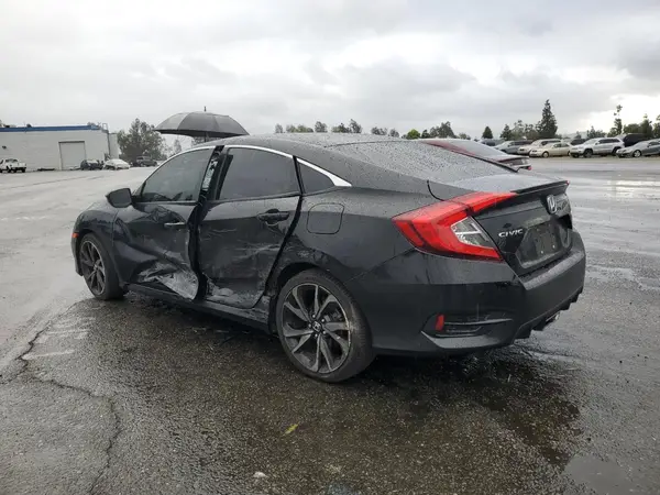 2HGFC2F83KH595436 2019 HONDA CIVIC - Image 2