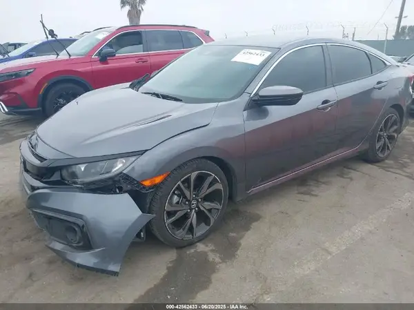 2HGFC2F83MH516074 2021 HONDA CIVIC - Image 2