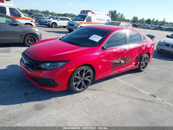 2HGFC2F83MH528354 2021 HONDA CIVIC - Image 2