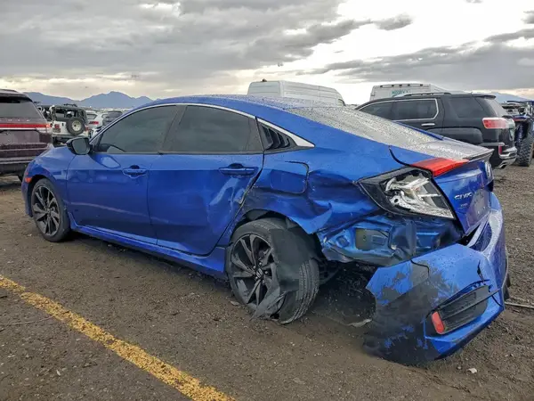 2HGFC2F83MH532307 2021 HONDA CIVIC - Image 2