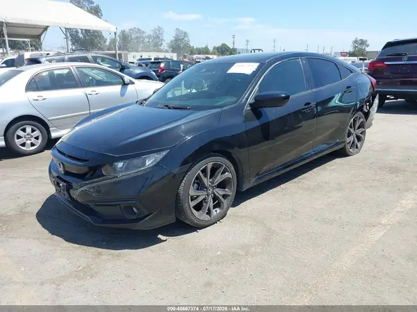 2HGFC2F83MH537619 2021 HONDA CIVIC - Image 2