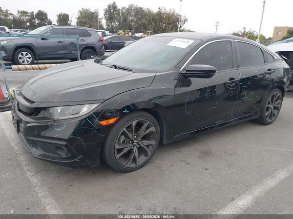 2HGFC2F83MH537622 2021 HONDA CIVIC - Image 2