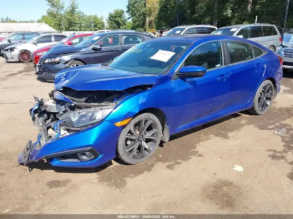 2HGFC2F83MH539791 2021 HONDA CIVIC - Image 2