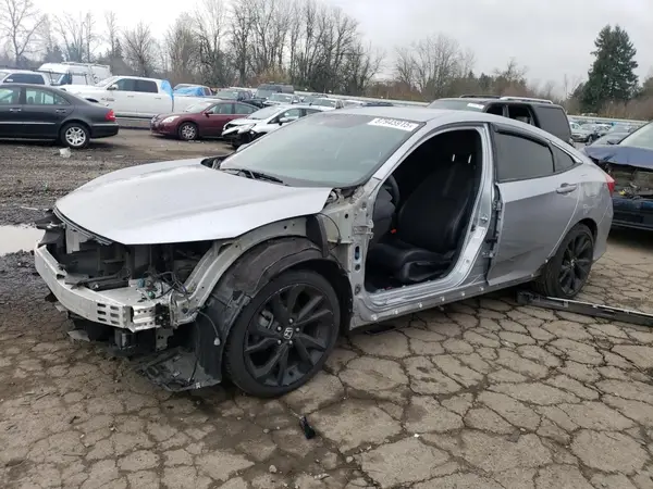 2HGFC2F84KH500947 2019 HONDA CIVIC - Image 1