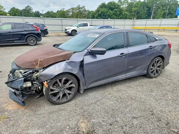 2HGFC2F84KH555186 2019 HONDA CIVIC - Image 1