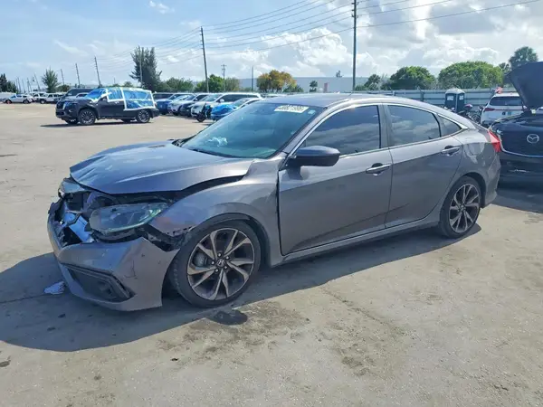 2HGFC2F84KH555530 2019 HONDA CIVIC - Image 1