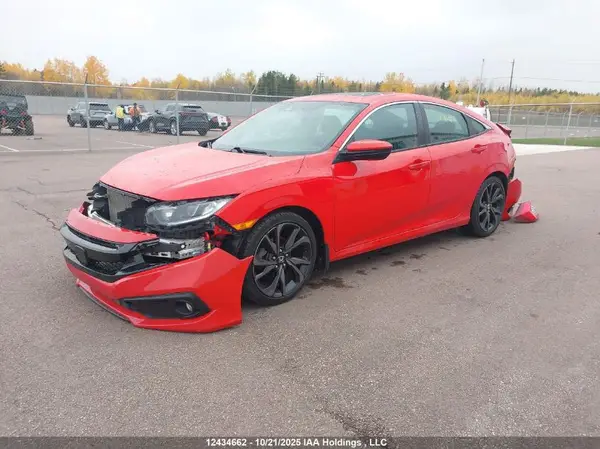 2HGFC2F84MH012827 2021 HONDA CIVIC - Image 2