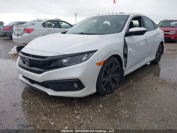 2HGFC2F84MH012942 2021 HONDA CIVIC - Image 2