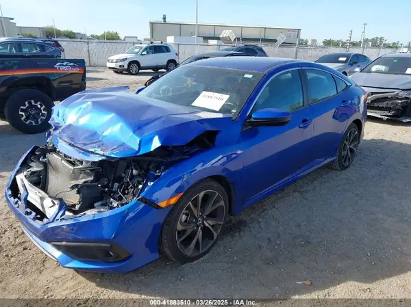 2HGFC2F84MH516374 2021 HONDA CIVIC - Image 2