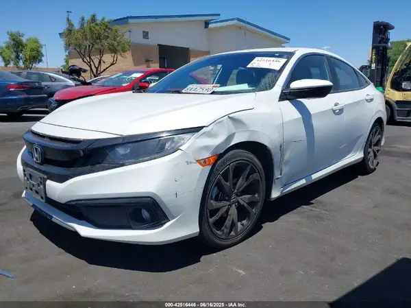 2HGFC2F84MH516567 2021 HONDA CIVIC - Image 2