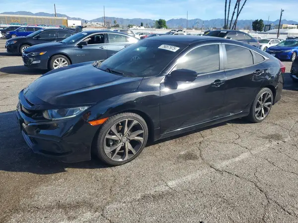2HGFC2F84MH525527 2021 HONDA CIVIC - Image 1