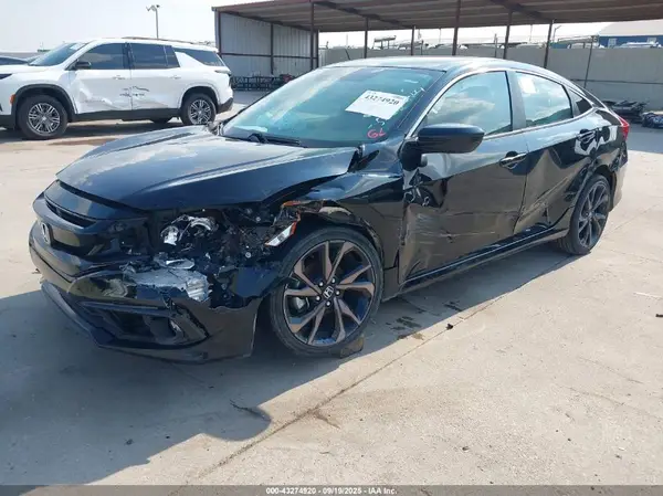 2HGFC2F84MH536205 2021 HONDA CIVIC - Image 2
