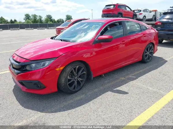 2HGFC2F85KH033795 2019 HONDA CIVIC - Image 2