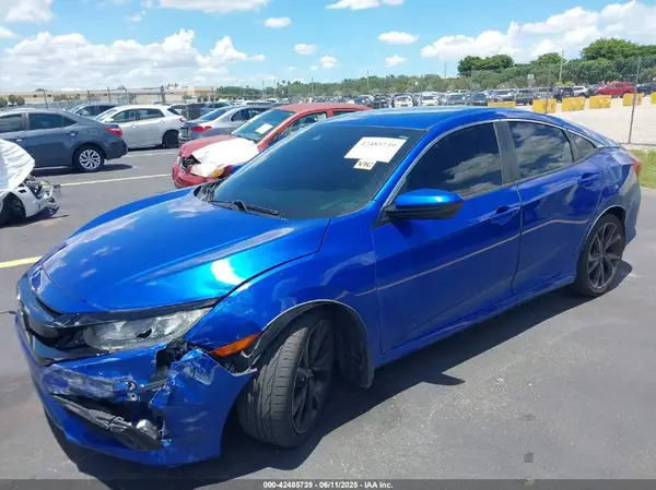 2HGFC2F85KH534721 2019 HONDA CIVIC - Image 2
