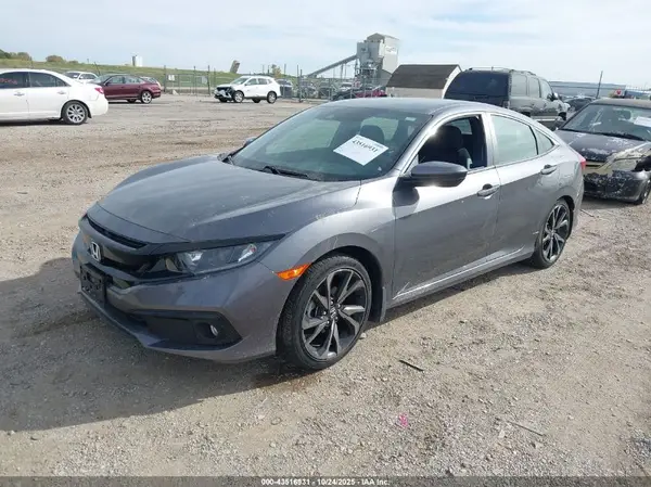 2HGFC2F85KH595678 2019 HONDA CIVIC - Image 2