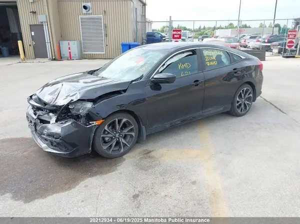 2HGFC2F85LH016187 2020 HONDA CIVIC - Image 2
