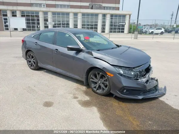 2HGFC2F85MH007796 2021 HONDA CIVIC - Image 1
