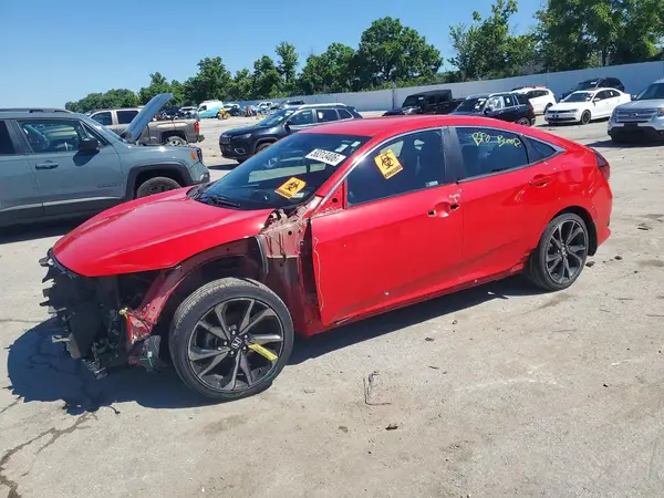 2HGFC2F85MH554633 2021 HONDA CIVIC - Image 1