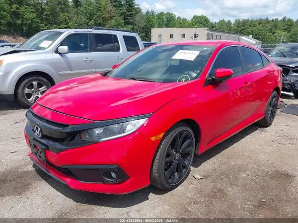 2HGFC2F86KH503834 2019 HONDA CIVIC - Image 2