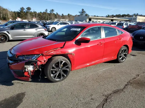 2HGFC2F86KH512842 2019 HONDA CIVIC - Image 1