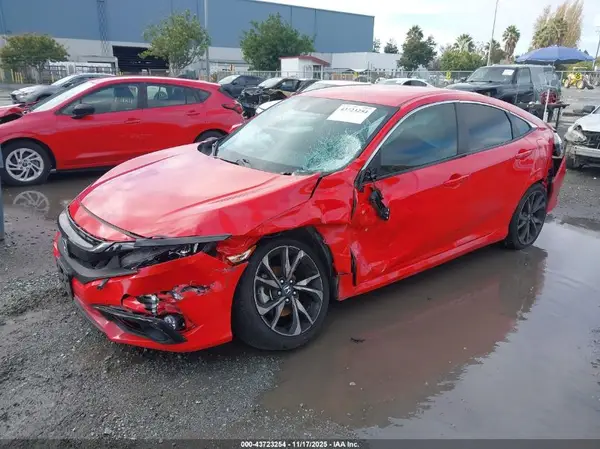 2HGFC2F86KH523792 2019 HONDA CIVIC - Image 2