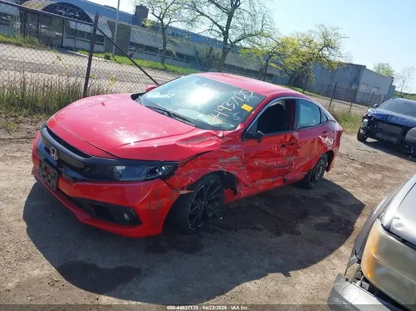 2HGFC2F86KH592143 2019 HONDA CIVIC - Image 2