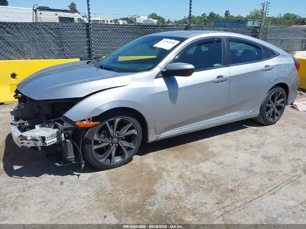 2HGFC2F86KH605828 2019 HONDA CIVIC - Image 2