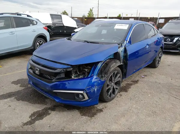 2HGFC2F86KH606445 2019 HONDA CIVIC - Image 2
