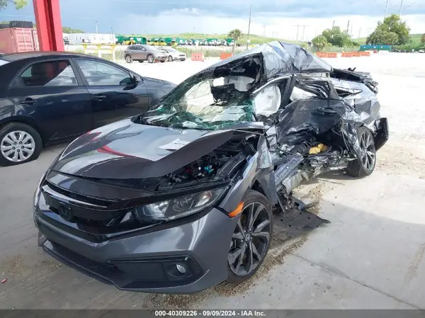 2HGFC2F86LH601456 2020 HONDA CIVIC - Image 2