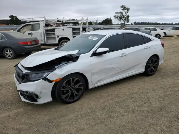 2HGFC2F86MH531006 2021 HONDA CIVIC - Image 1