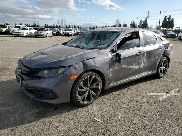2HGFC2F87KH502398 2019 HONDA CIVIC - Image 1