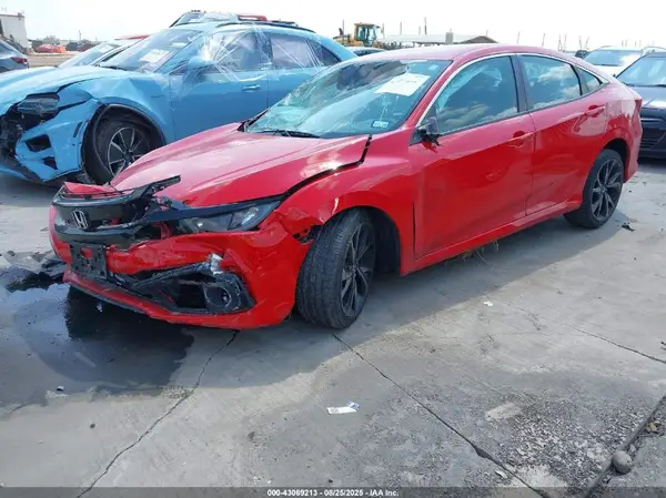 2HGFC2F87KH524563 2019 HONDA CIVIC - Image 2