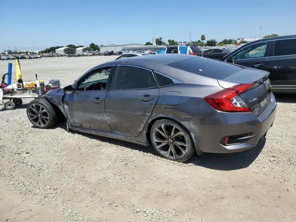 2HGFC2F87KH542920 2019 HONDA CIVIC - Image 2