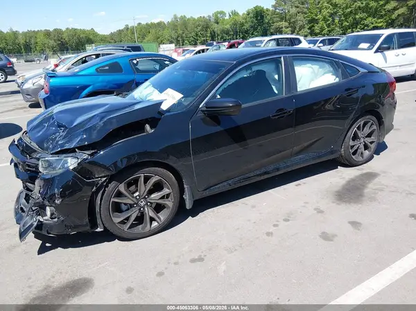 2HGFC2F87KH553142 2019 HONDA CIVIC - Image 2