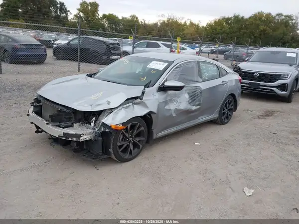 2HGFC2F87KH579823 2019 HONDA CIVIC - Image 2