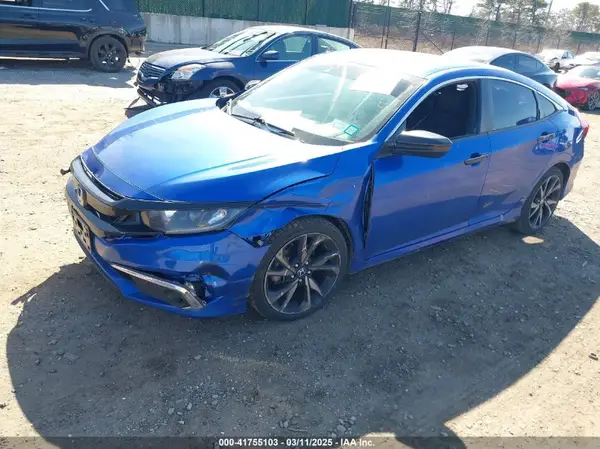 2HGFC2F87KH592734 2019 HONDA CIVIC - Image 2