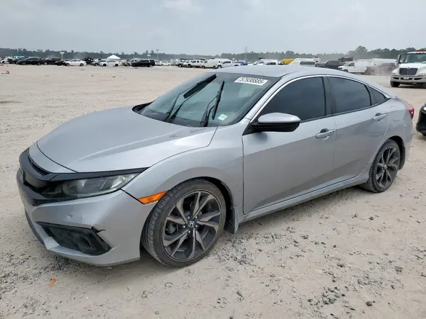 2HGFC2F87KH605384 2019 HONDA CIVIC - Image 1