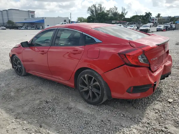 2HGFC2F87LH537167 2020 HONDA CIVIC - Image 2