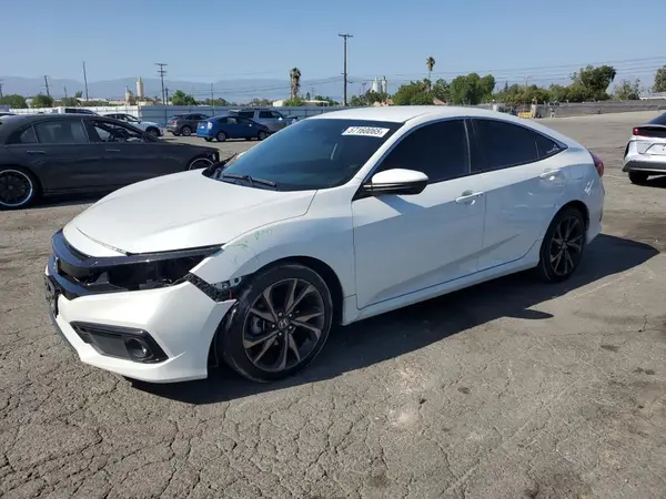 2HGFC2F87MH525280 2021 HONDA CIVIC - Image 1