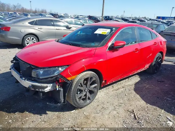 2HGFC2F87MH536327 2021 HONDA CIVIC - Image 2