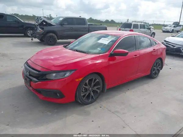 2HGFC2F87MH539535 2021 HONDA CIVIC - Image 2
