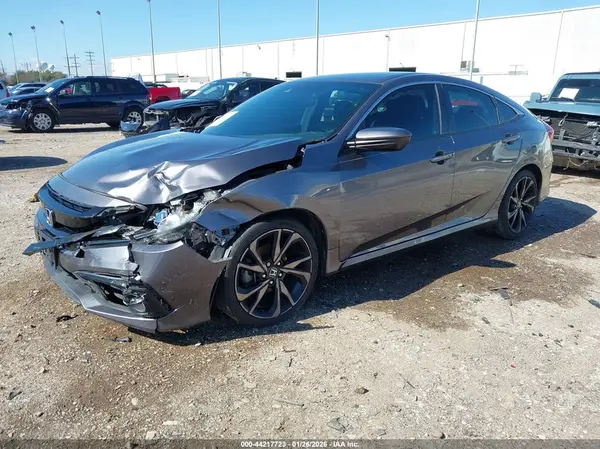 2HGFC2F88KH500398 2019 HONDA CIVIC - Image 2