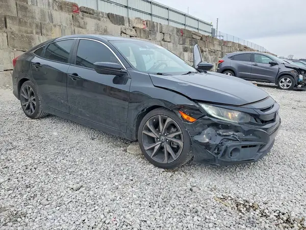 2019 HONDA CIVIC COPART lot 78685035 auction photo 4
