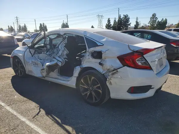 2HGFC2F88KH557524 2019 HONDA CIVIC - Image 2