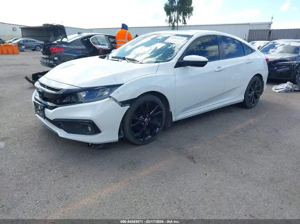 2HGFC2F88KH580351 2019 HONDA CIVIC - Image 2