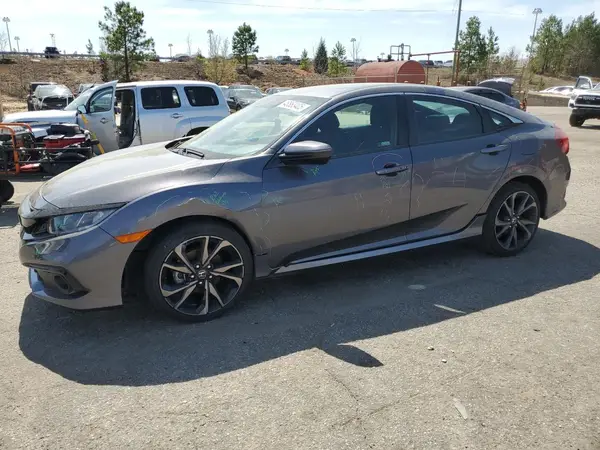 2HGFC2F88KH591219 2019 HONDA CIVIC - Image 1