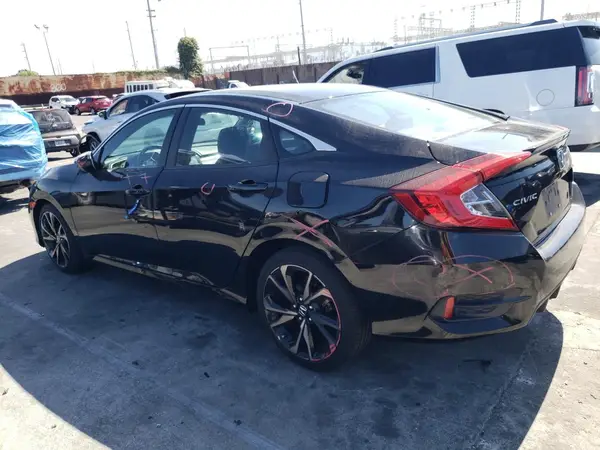2HGFC2F88KH596274 2019 HONDA CIVIC - Image 2