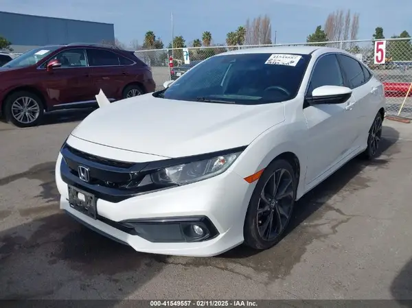 2HGFC2F88KH602087 2019 HONDA CIVIC - Image 2