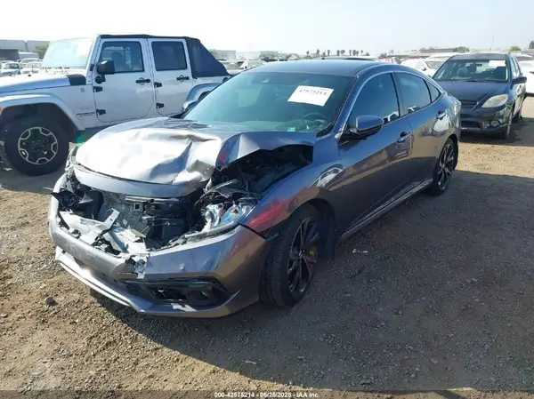 2HGFC2F88LH593196 2020 HONDA CIVIC - Image 2