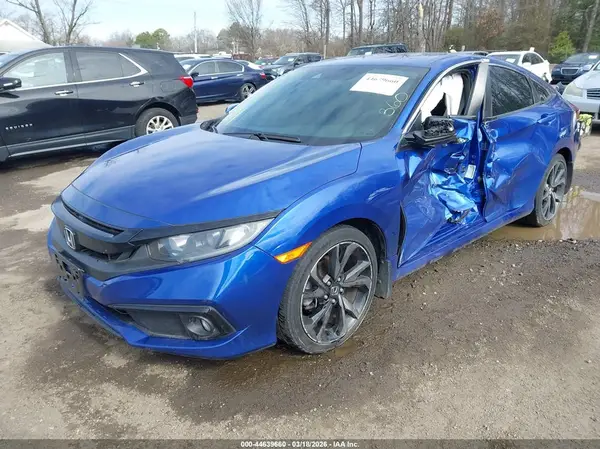 2HGFC2F88LH593487 2020 HONDA CIVIC - Image 2